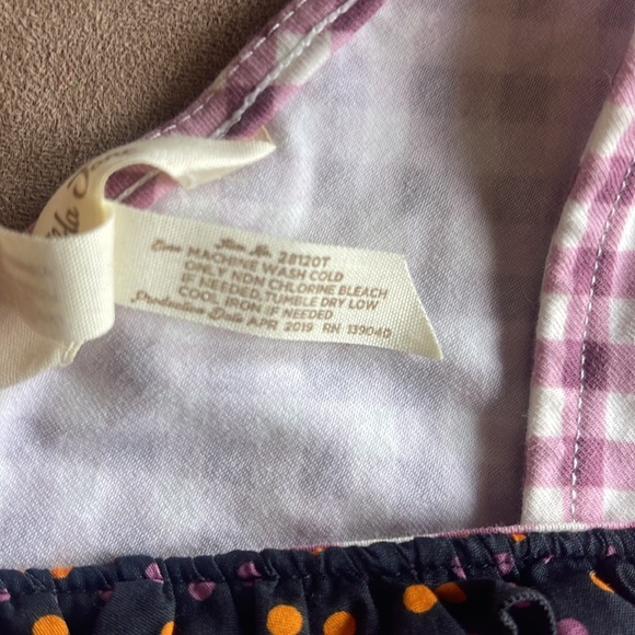 Matilda Jane Halloween ruffle Top Shirt Girls sz 14 FALL ghost black cat pumpkin - Picture 4 of 4